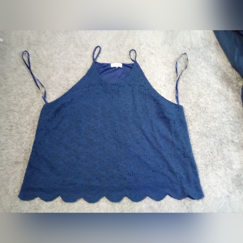 Monteau Navy tanktop